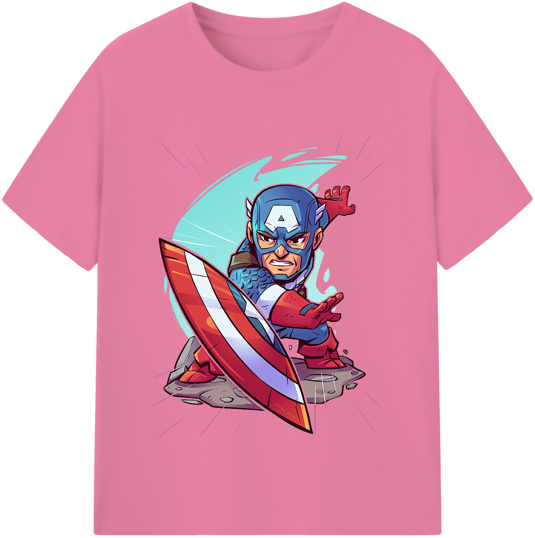 （画像用） アベンジャーズ The Avengers 綿100％半袖Tシャツ（フロントプリント）